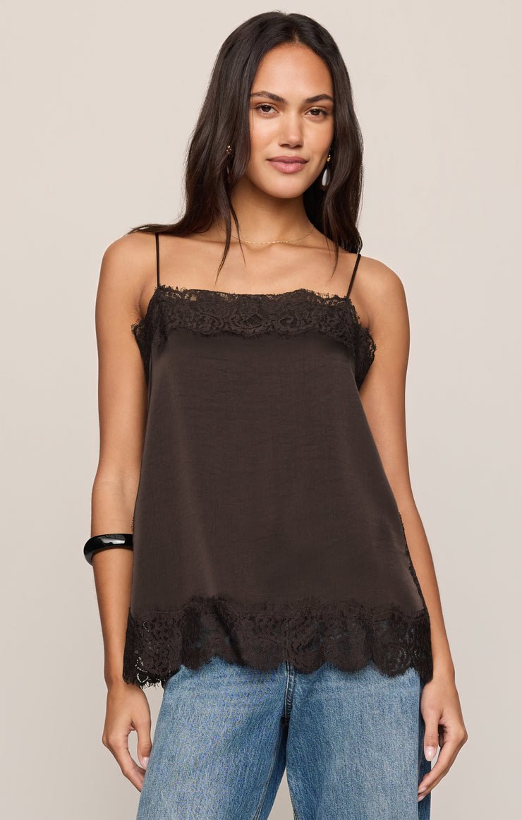 Cocoa Bean Roselle Lace Cami – Prism Boutique