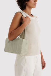 Celadon Nylon Bowler Bag