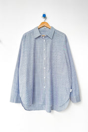 Blue Pinstripe Owen Shirt