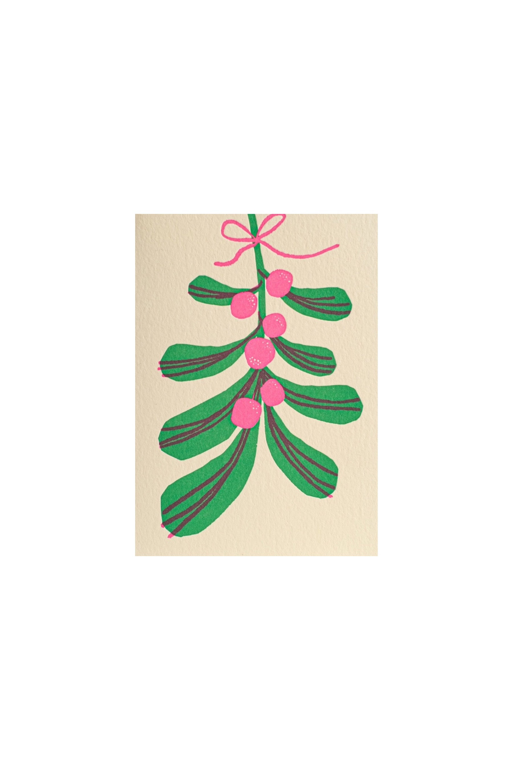 Mistletoe Card