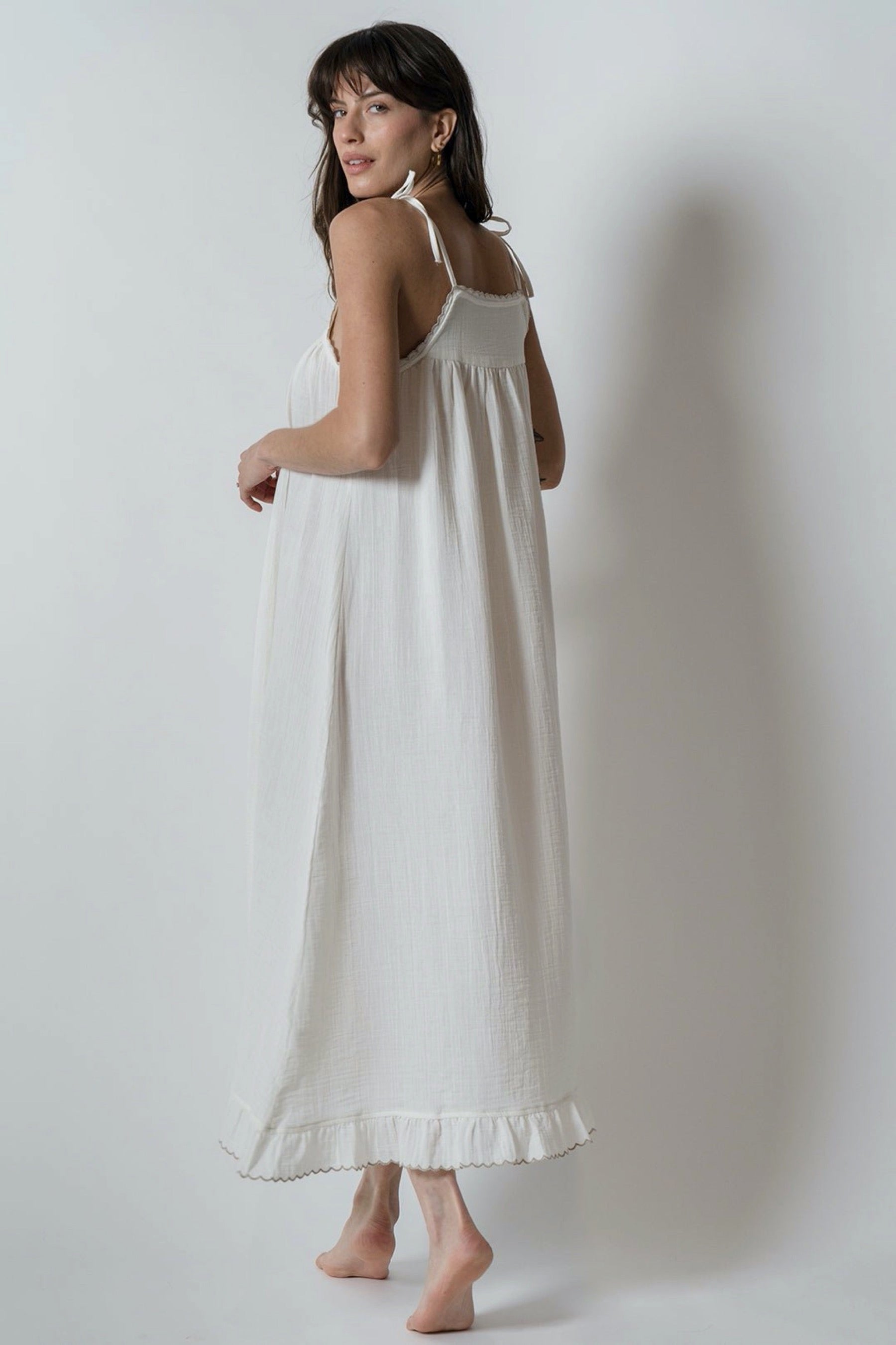 White Alaia Slip Dress – Prism Boutique