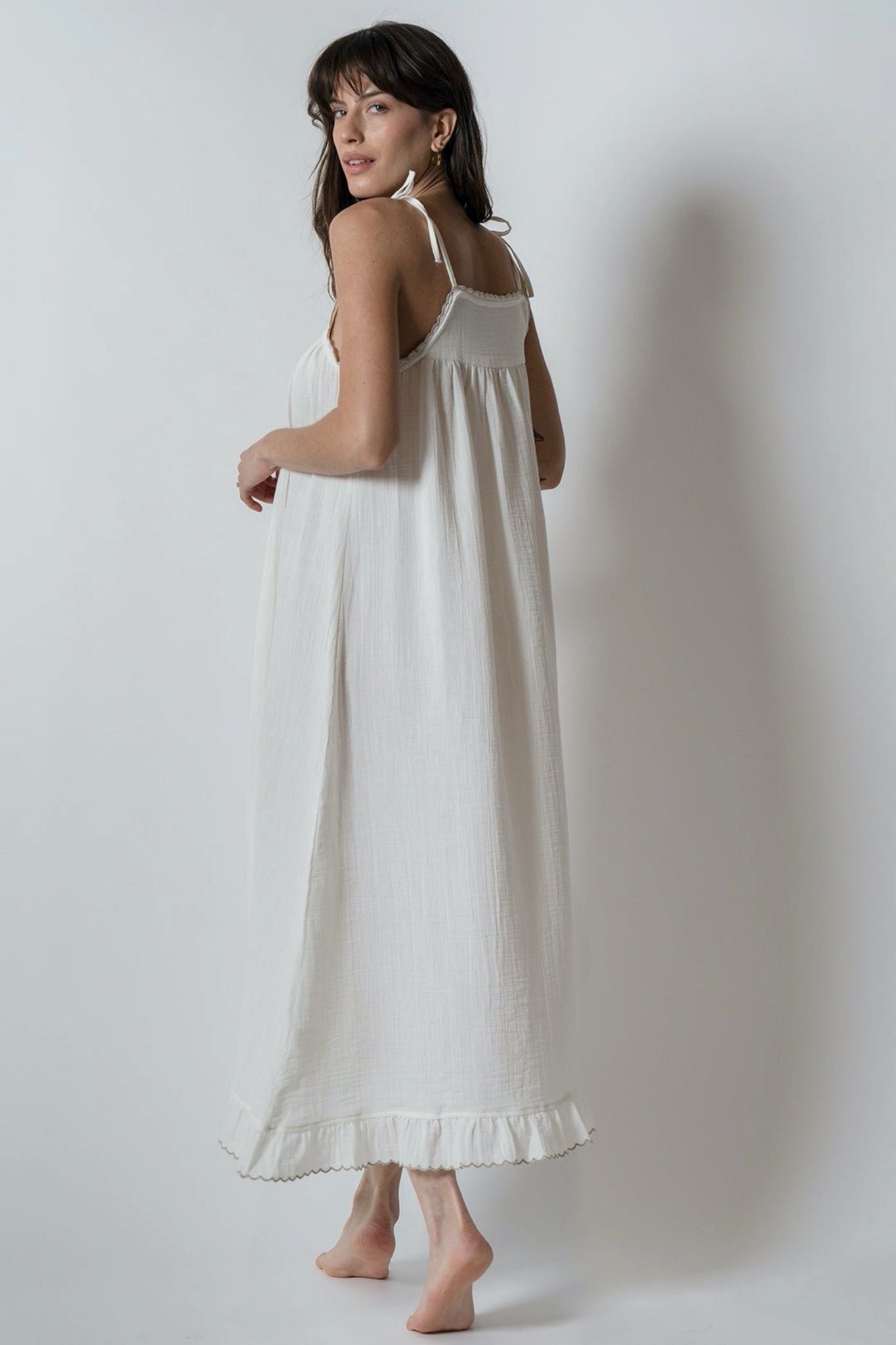 White Alaia Slip Dress Prism Boutique White Alaia Slip Dress Prism Boutique