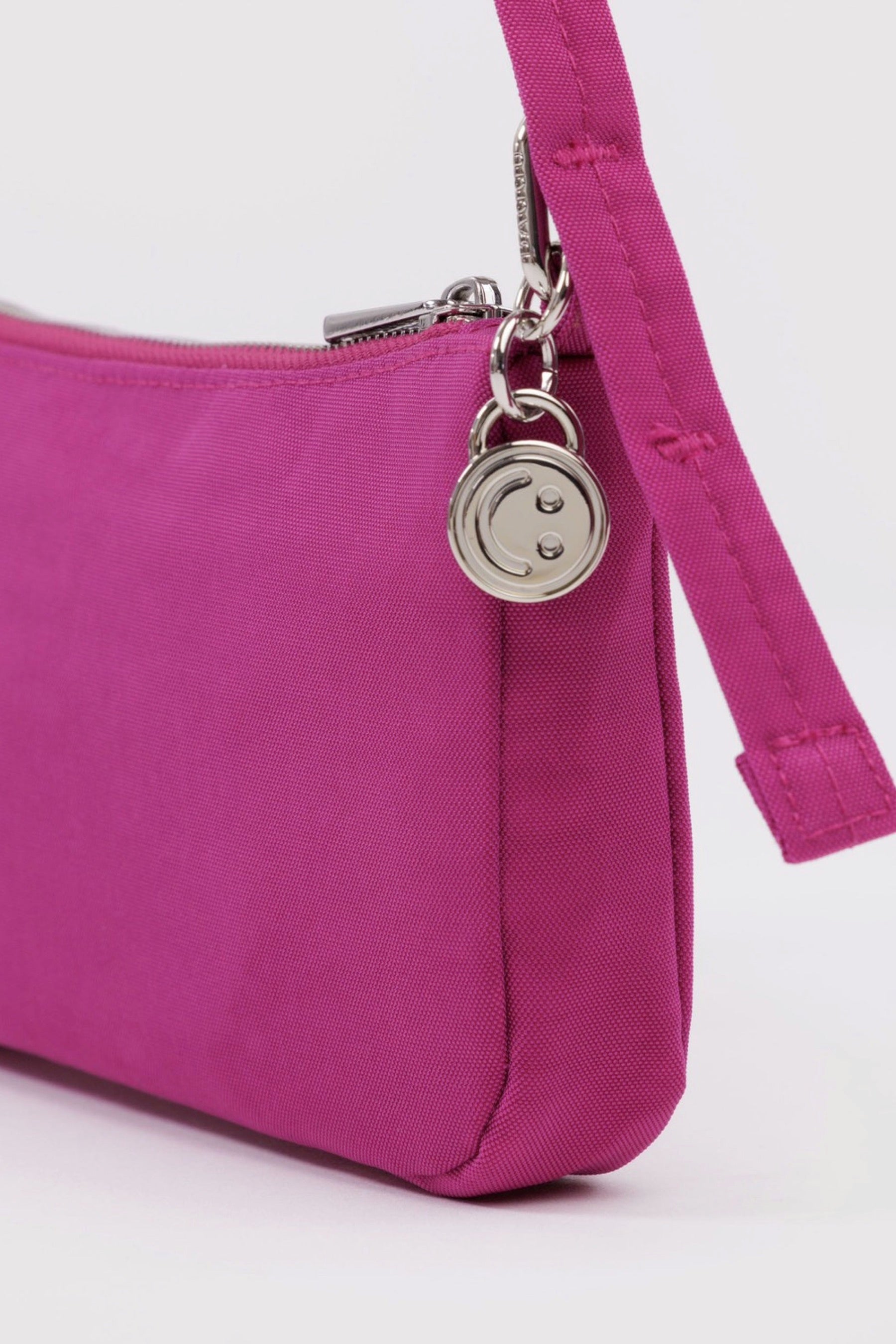 Deep Fuchsia Nylon Pochette