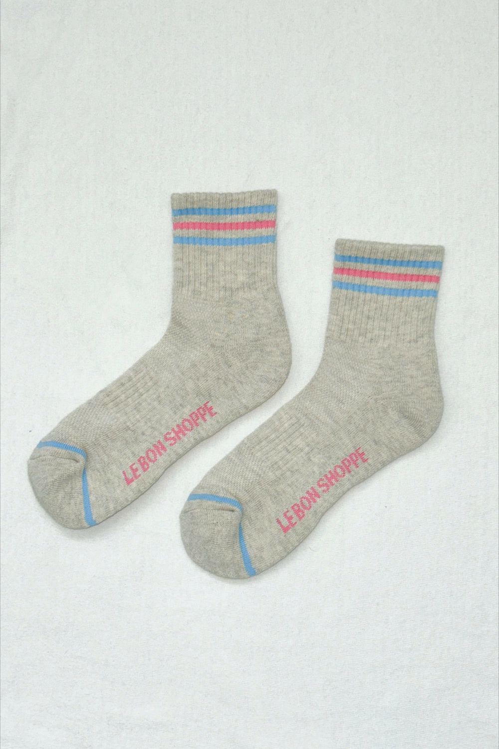 Bright Grey Girlfriend Socks