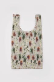 Abstract Floral Pleated Baggu