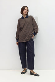 Stripe Sam Oversized Polo