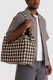 Blurred Gingham Small Cloud Carry-on