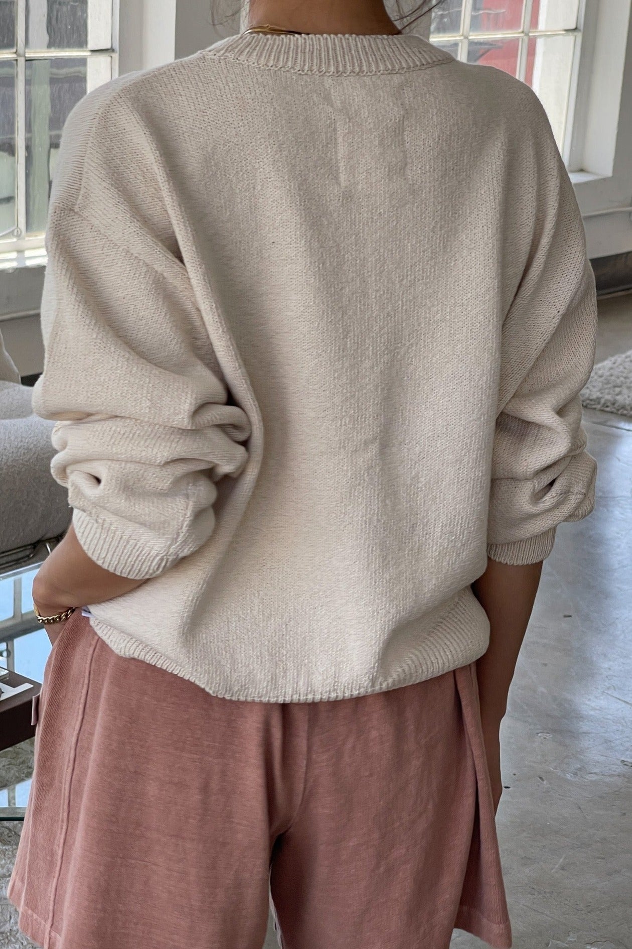 Naturel Milo Cotton Sweater