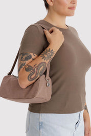 Toasted Almond Nylon Loaf Bag