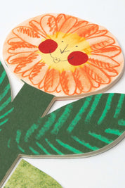 Happy Birthday Flower Card