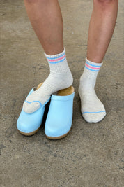 Bright Grey Girlfriend Socks