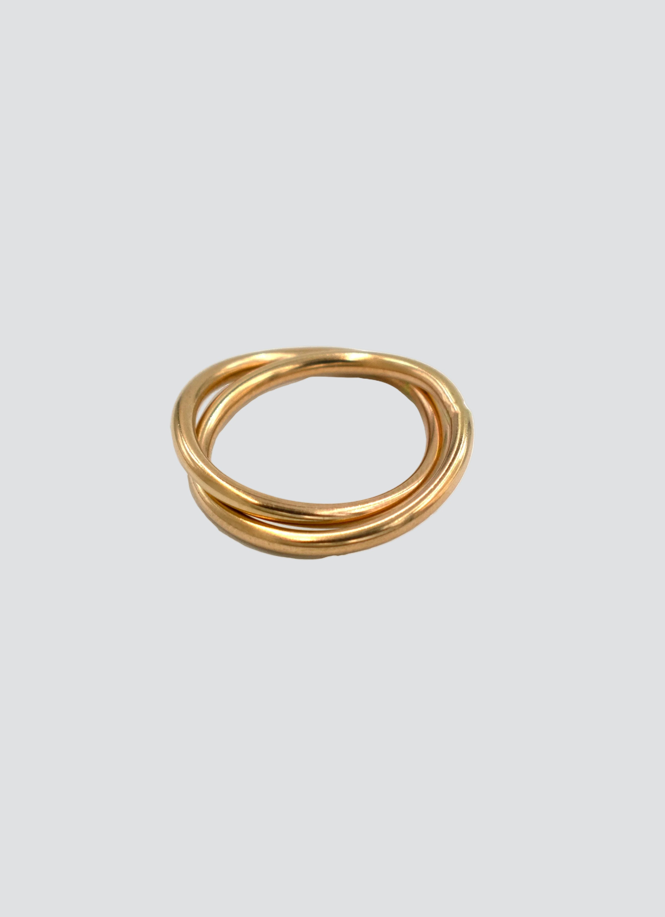 Bold Interlock Ring