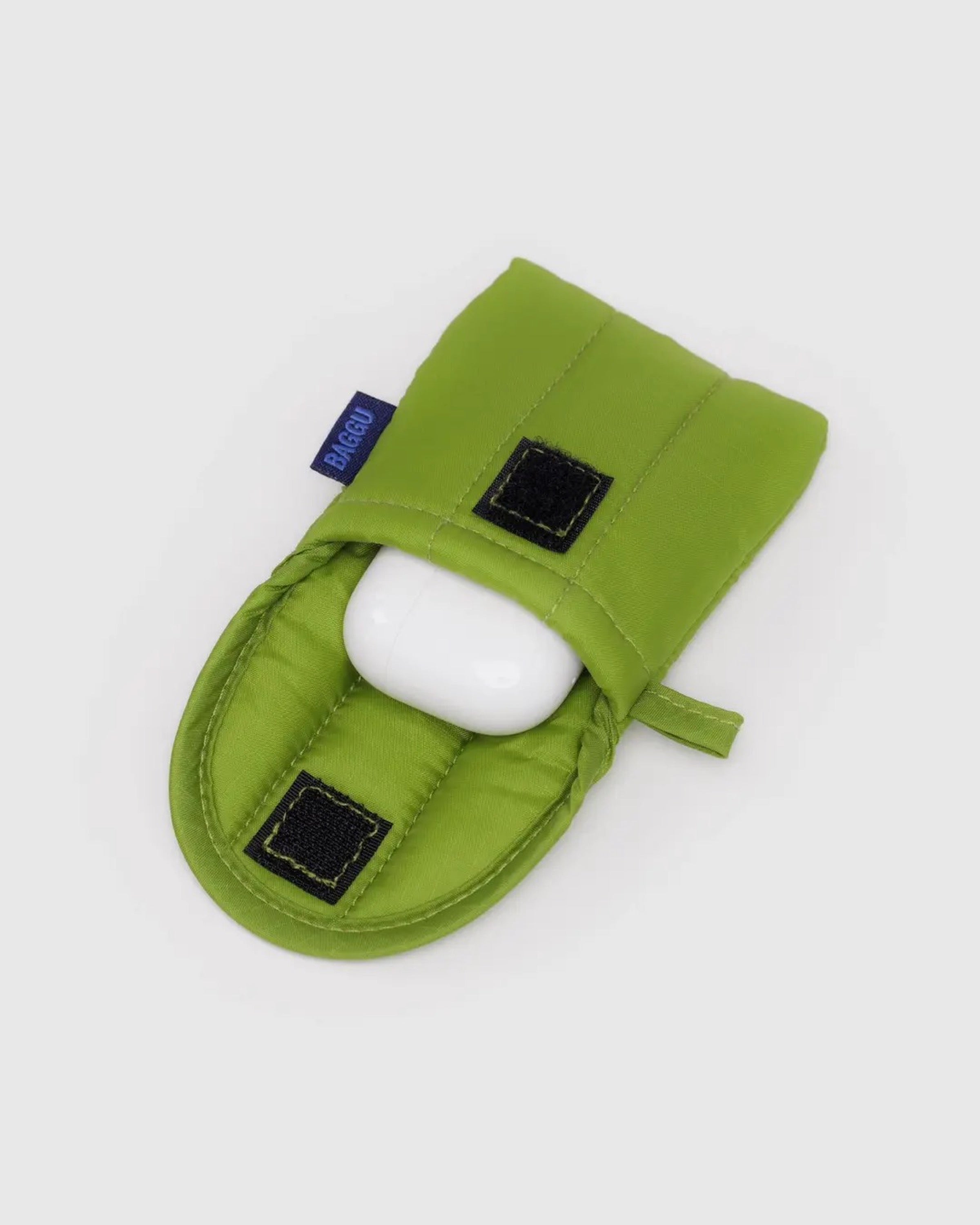 Green Juice Puffy Earbuds Case