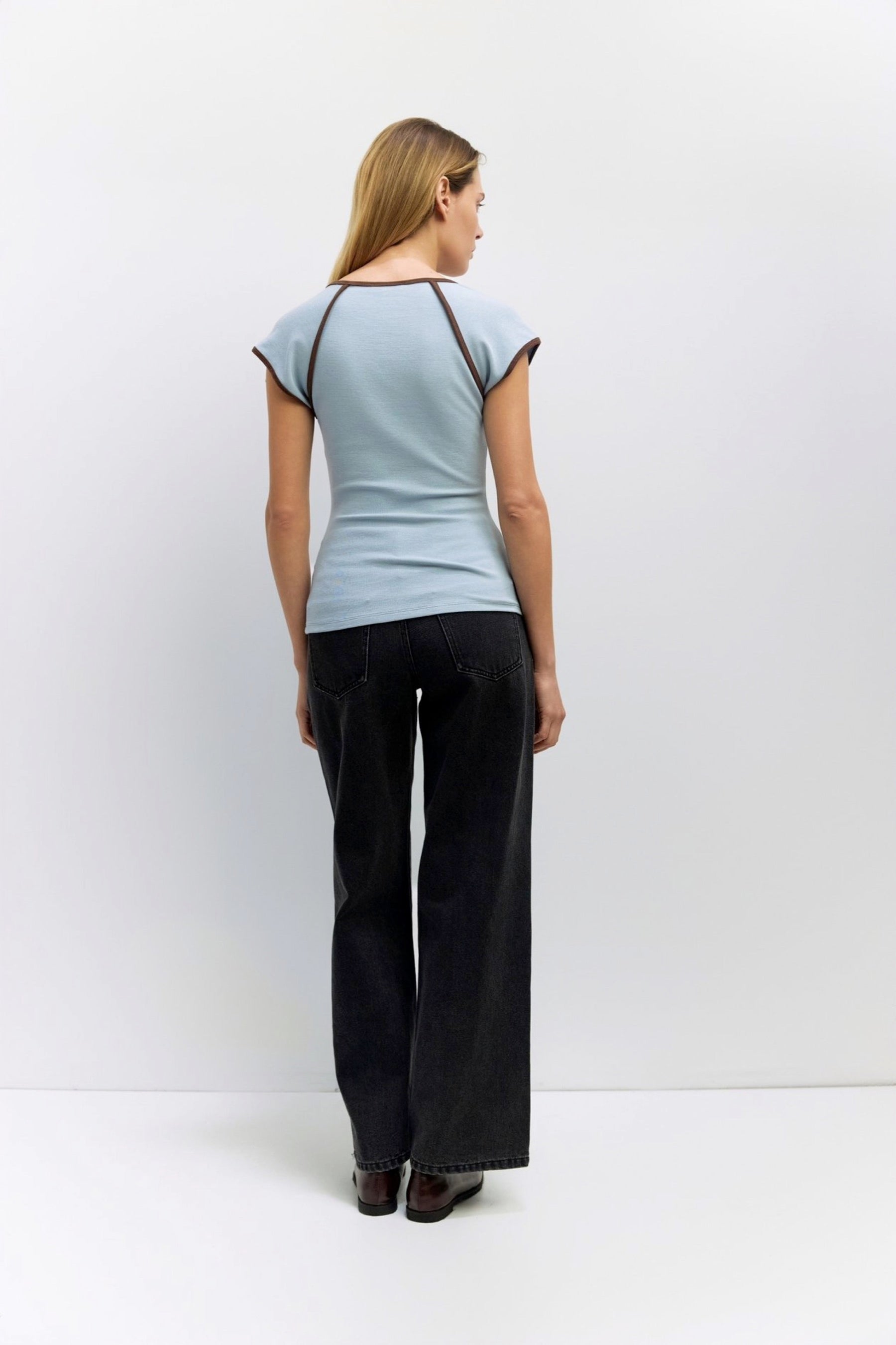Blue + Cocoa Patricia Top