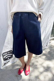 Raw Denim Liam Bermuda Shorts