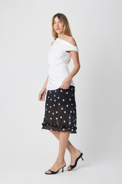 White Carmen Top
