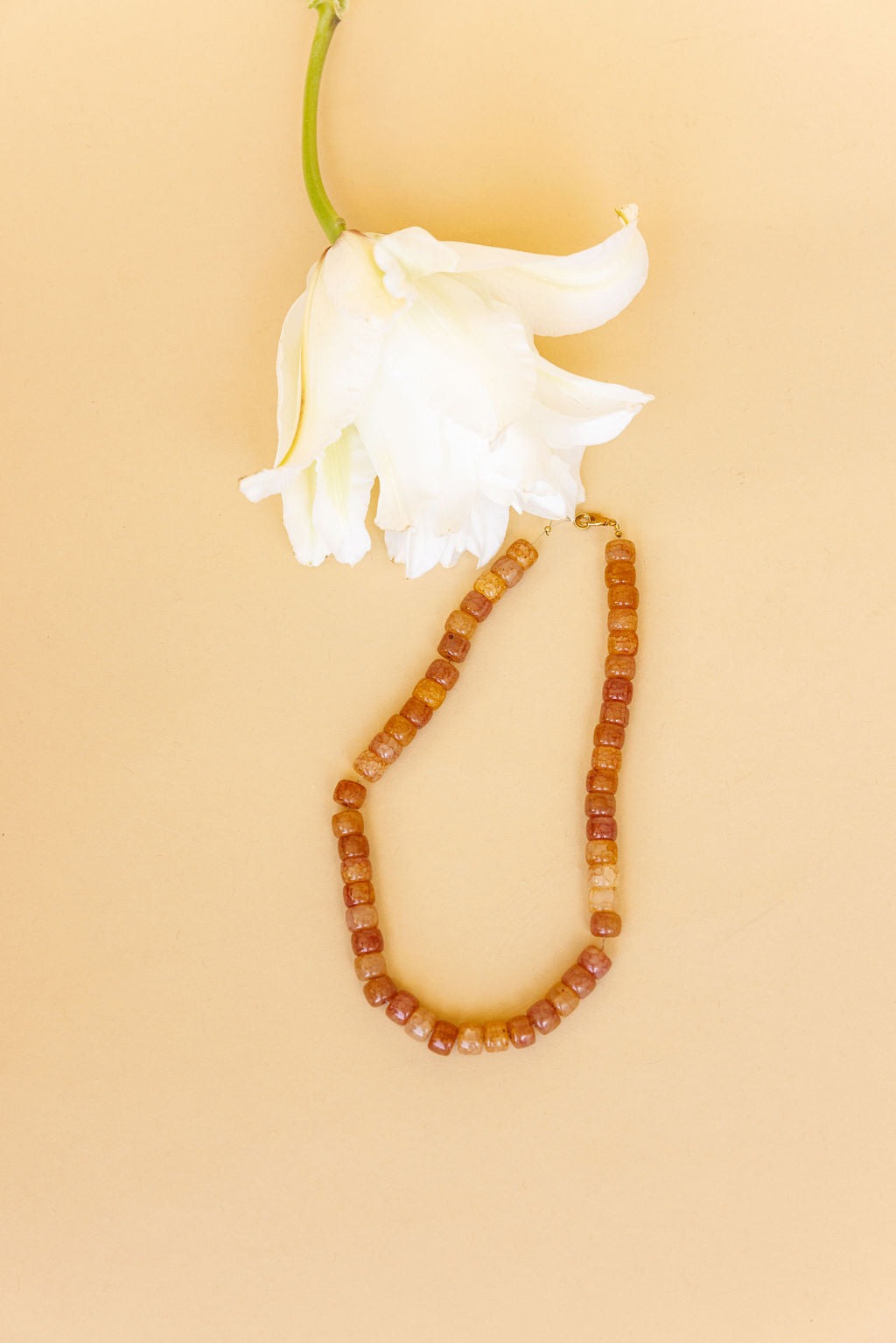 Terracotta Cosmic Necklace