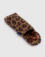 Leopard Puffy Glasses Sleeve