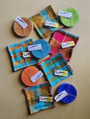 Scrap Cocktail Napkin Set - Spring