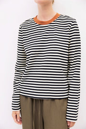 Striped Kathleen Tee