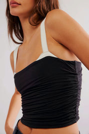 Black Combo 2 Tone Tank