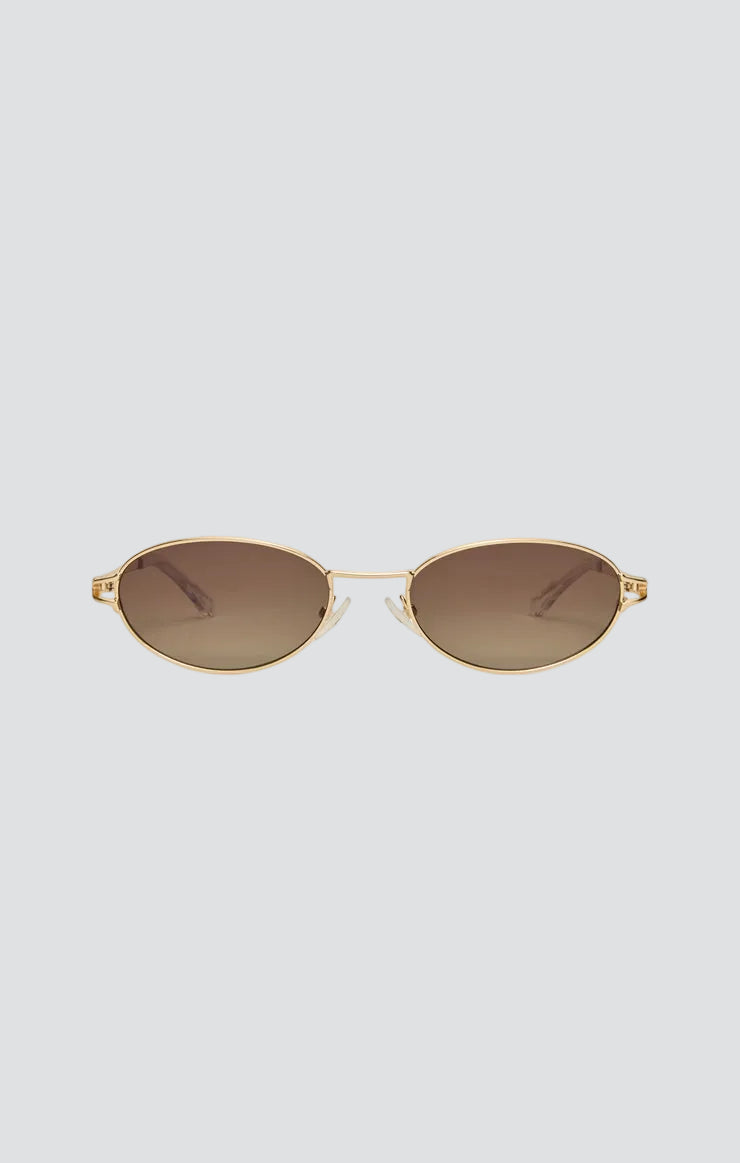 Gold Gradient Porto Sunglasses