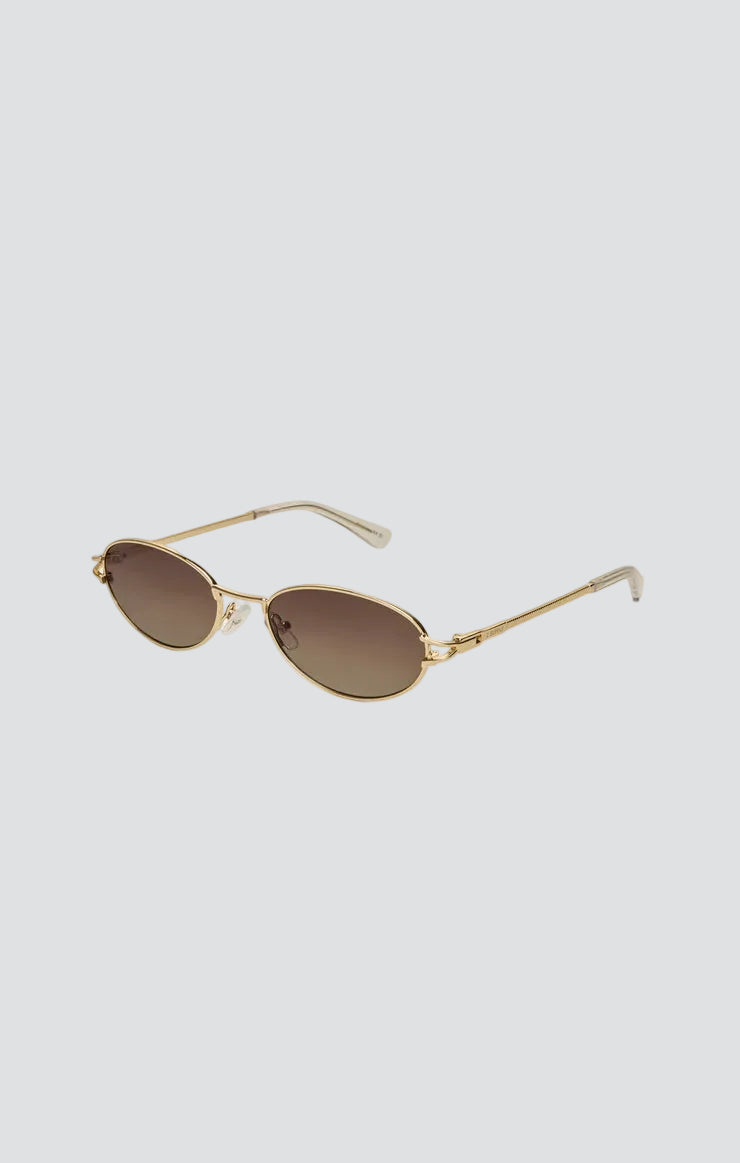 Gold Gradient Porto Sunglasses
