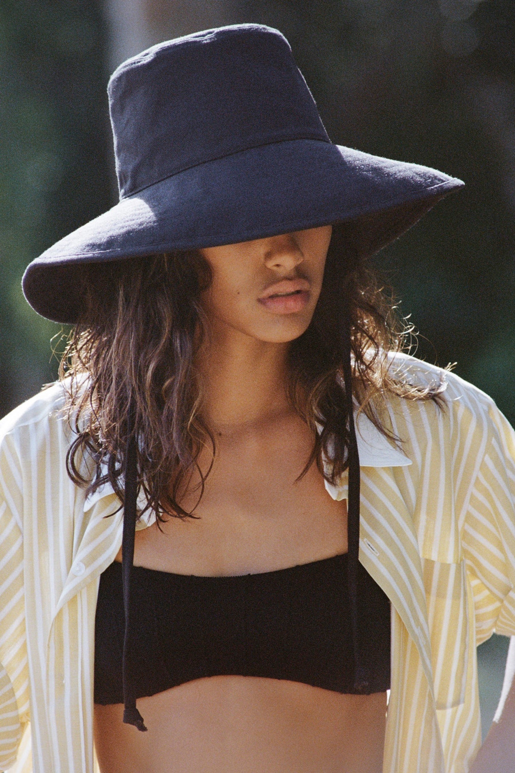 Black Canvas Holiday Bucket