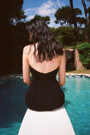 Black Corazon Mini Dress