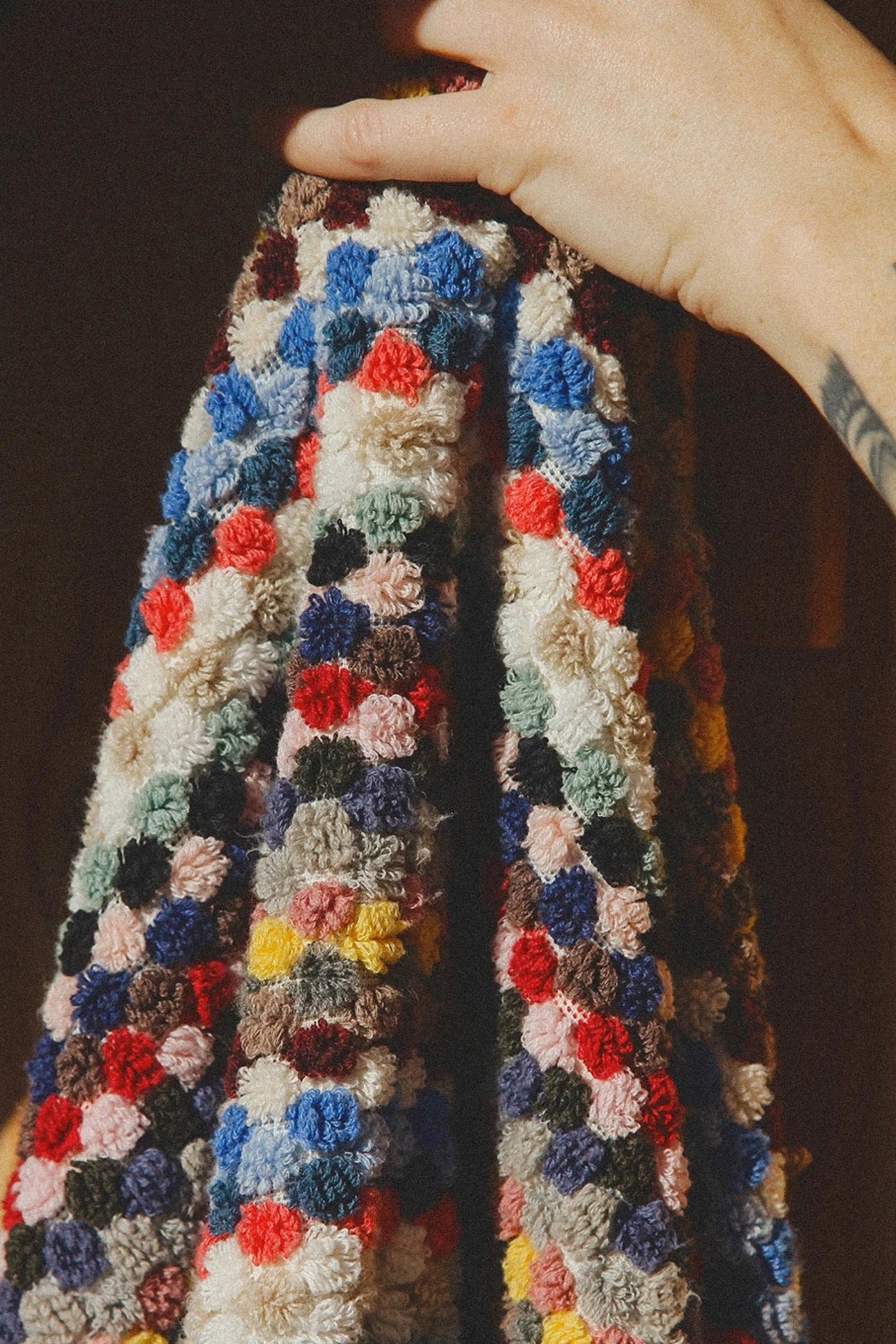 Organic Cosmic Rainbow Towel