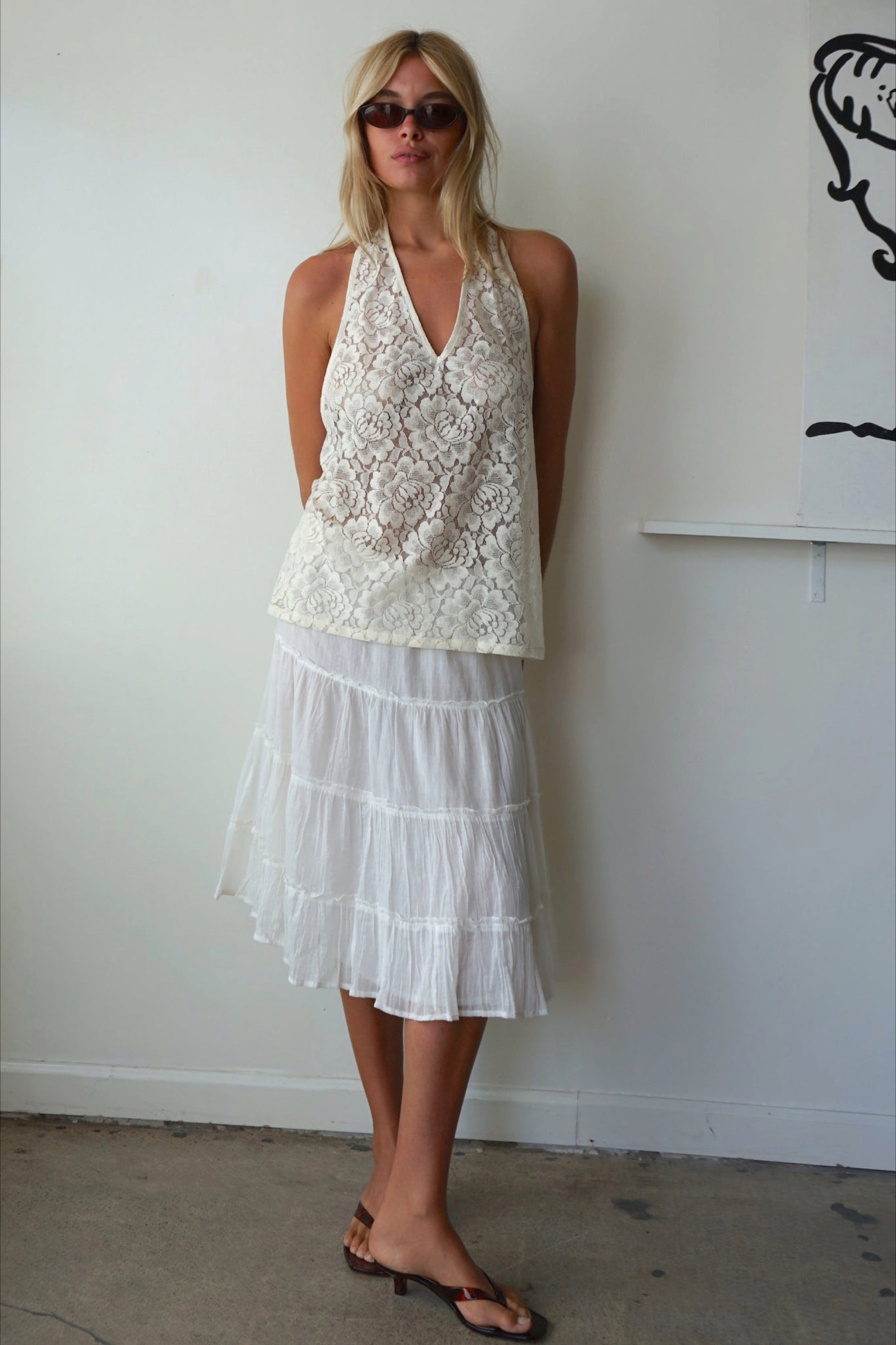White Yin Skirt