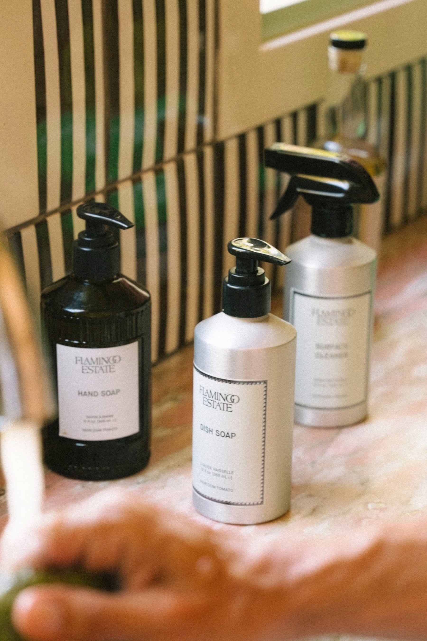 Heirloom Tomato Glass Hand Soap