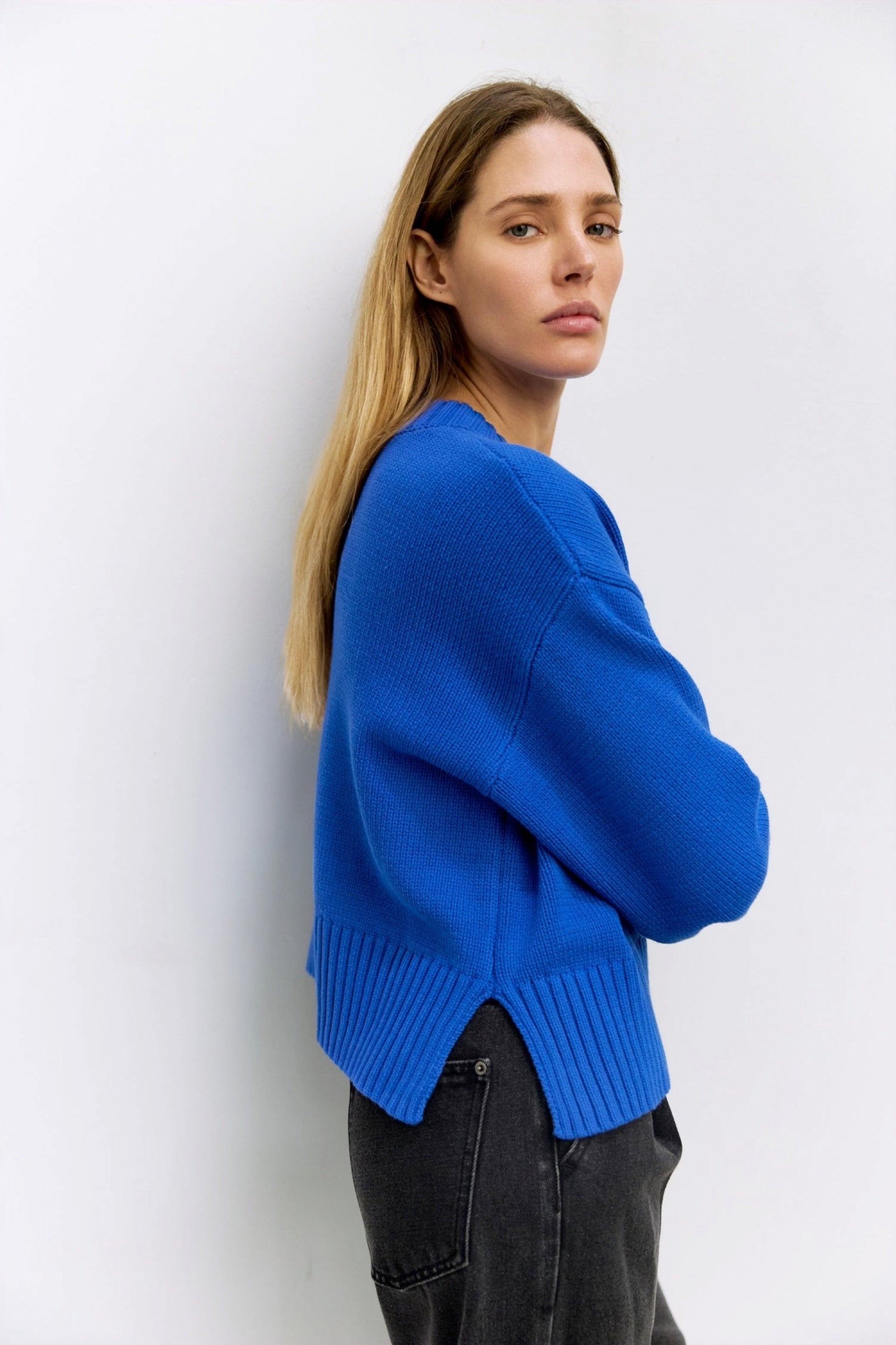 Blue Asher Sweater