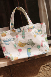 Euro Breakfast Baby Tote