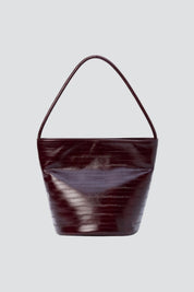 Merlot Eel Vancouver Bucket Bag