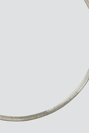Silver Thick Herringbone Chain