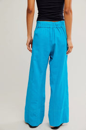 Hawaiian Ocean Days End Linen Pant