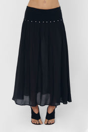 Black Yuan Skirt