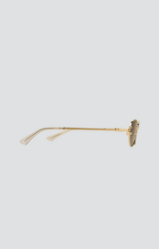 Gold Gradient Porto Sunglasses