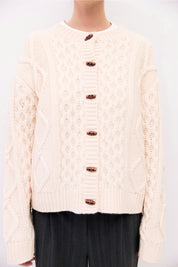 Cream Deena Cardigan