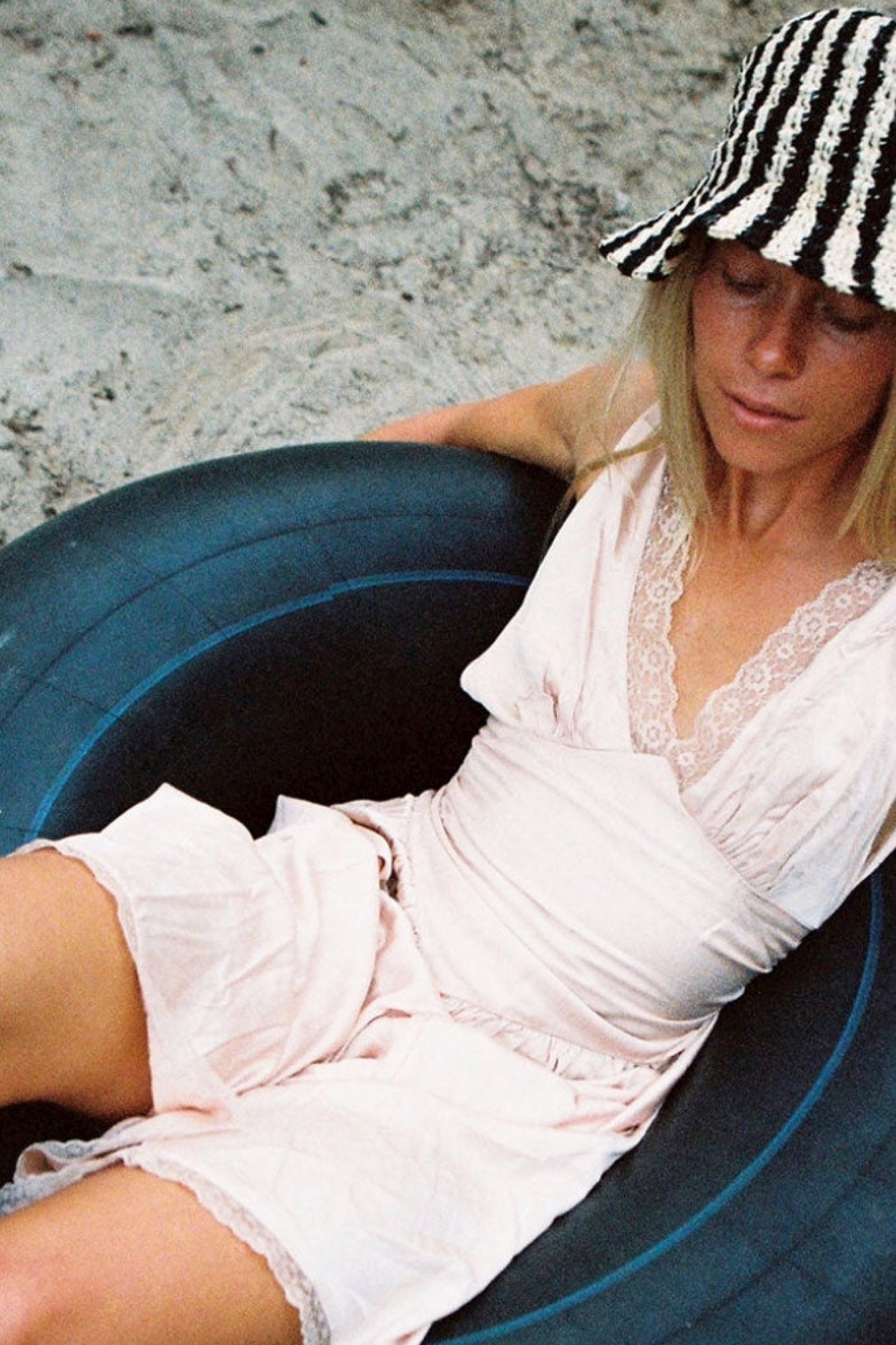 Summer Stripe Bucket Hat