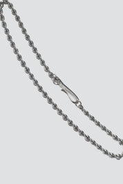Silver Kiff Necklace