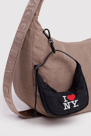 I Love NY Crescent Charm