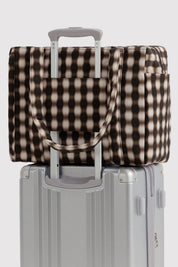 Blurred Gingham Small Cloud Carry-on