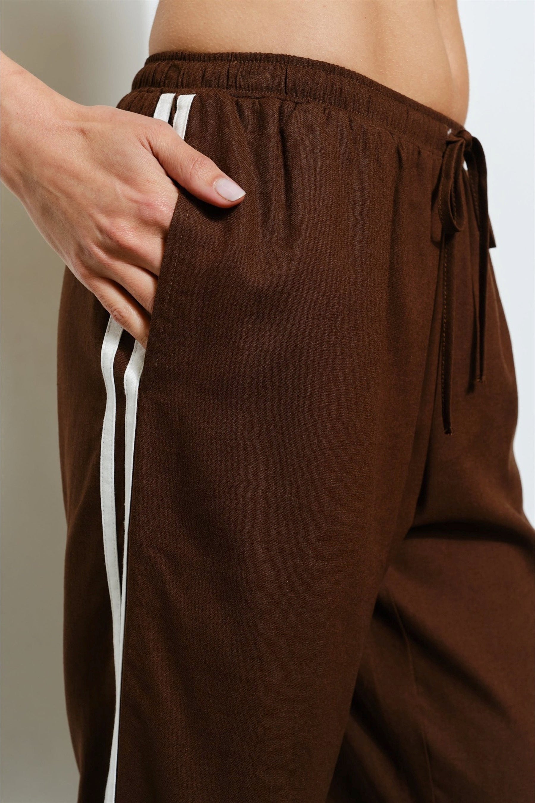 Brown Iona Track Pant