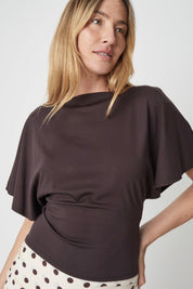 Brown Shianne Top