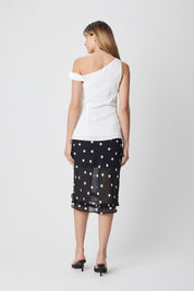 White Carmen Top