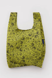 Baby Chartreuse Paisley Baggu