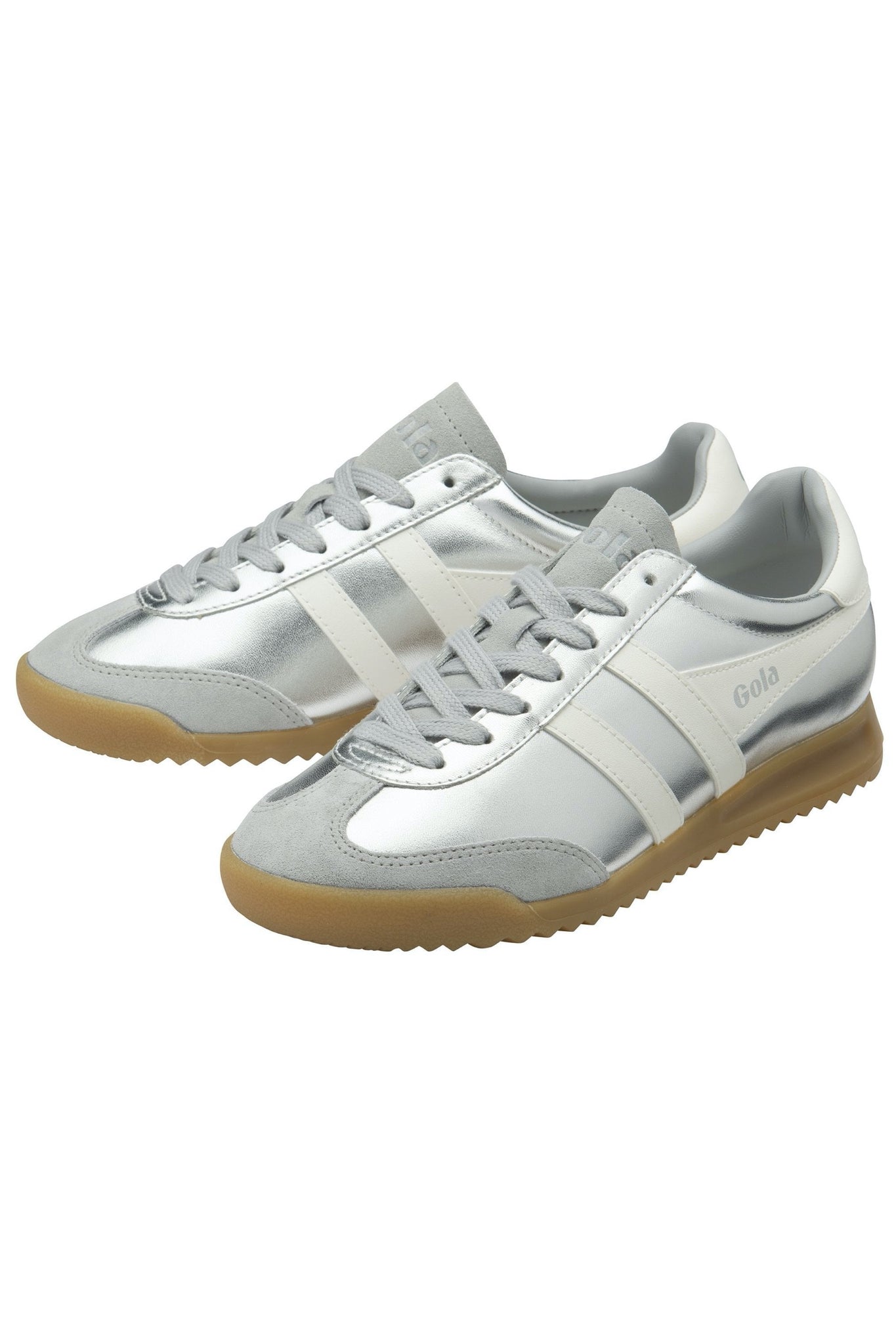 Silver Torpedo Sneaker – Prism Boutique - Main Image