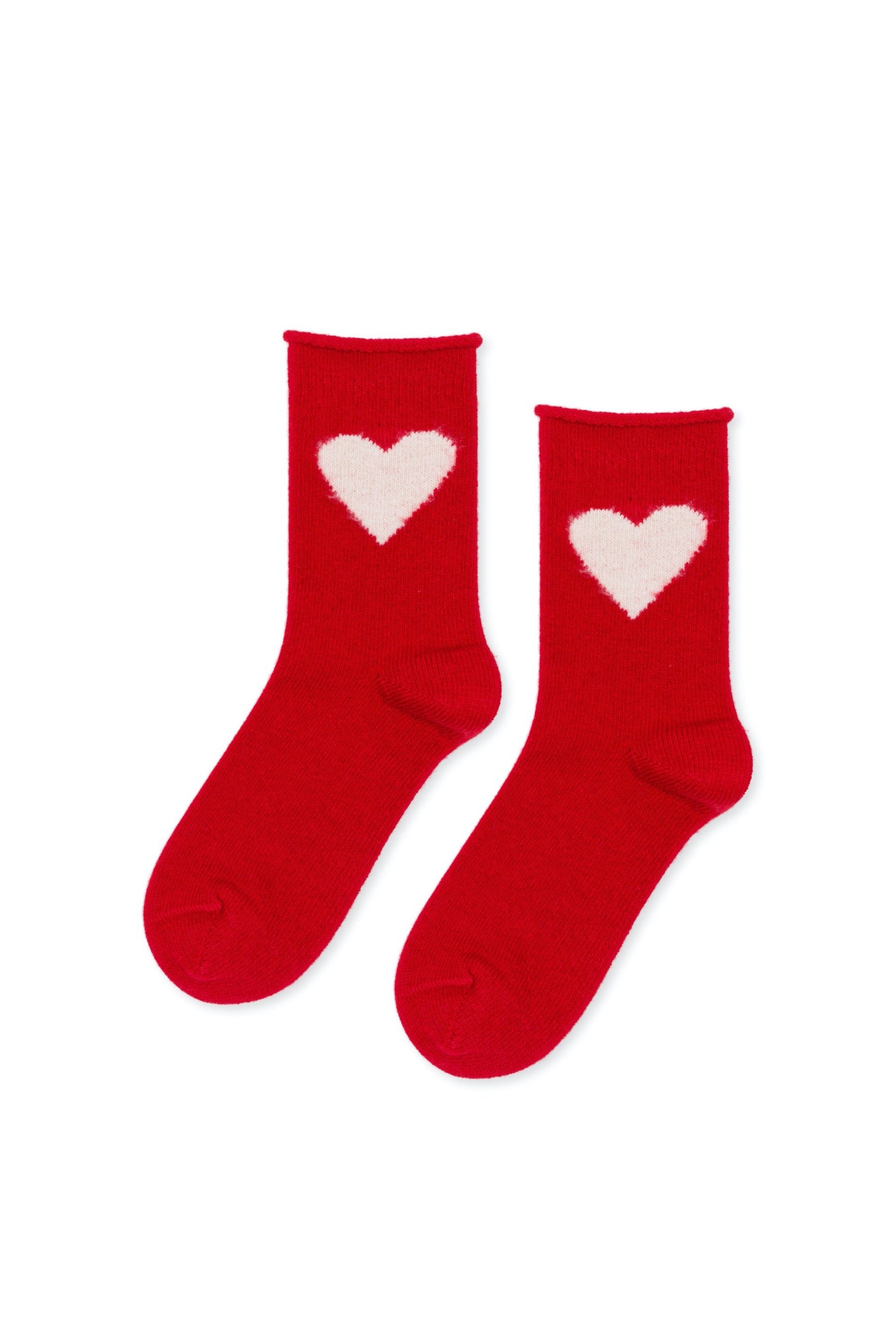 Red Love Cashmere Crew